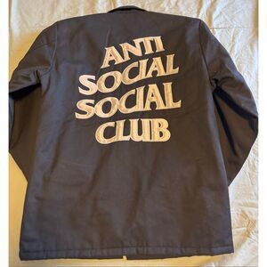 Anti social social club Size Small ASSC X Red Kap the dropout jacket